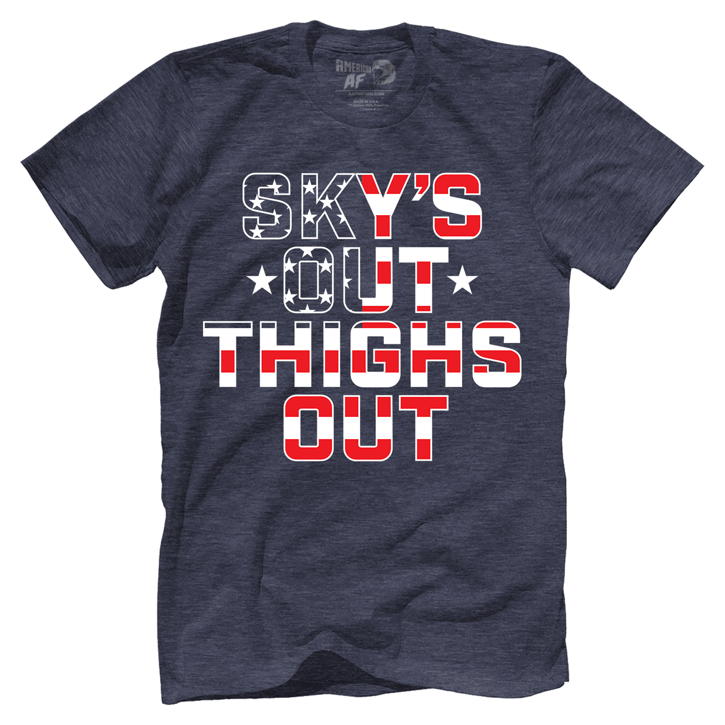 T-shirt Sky’s Out, Thighs Out