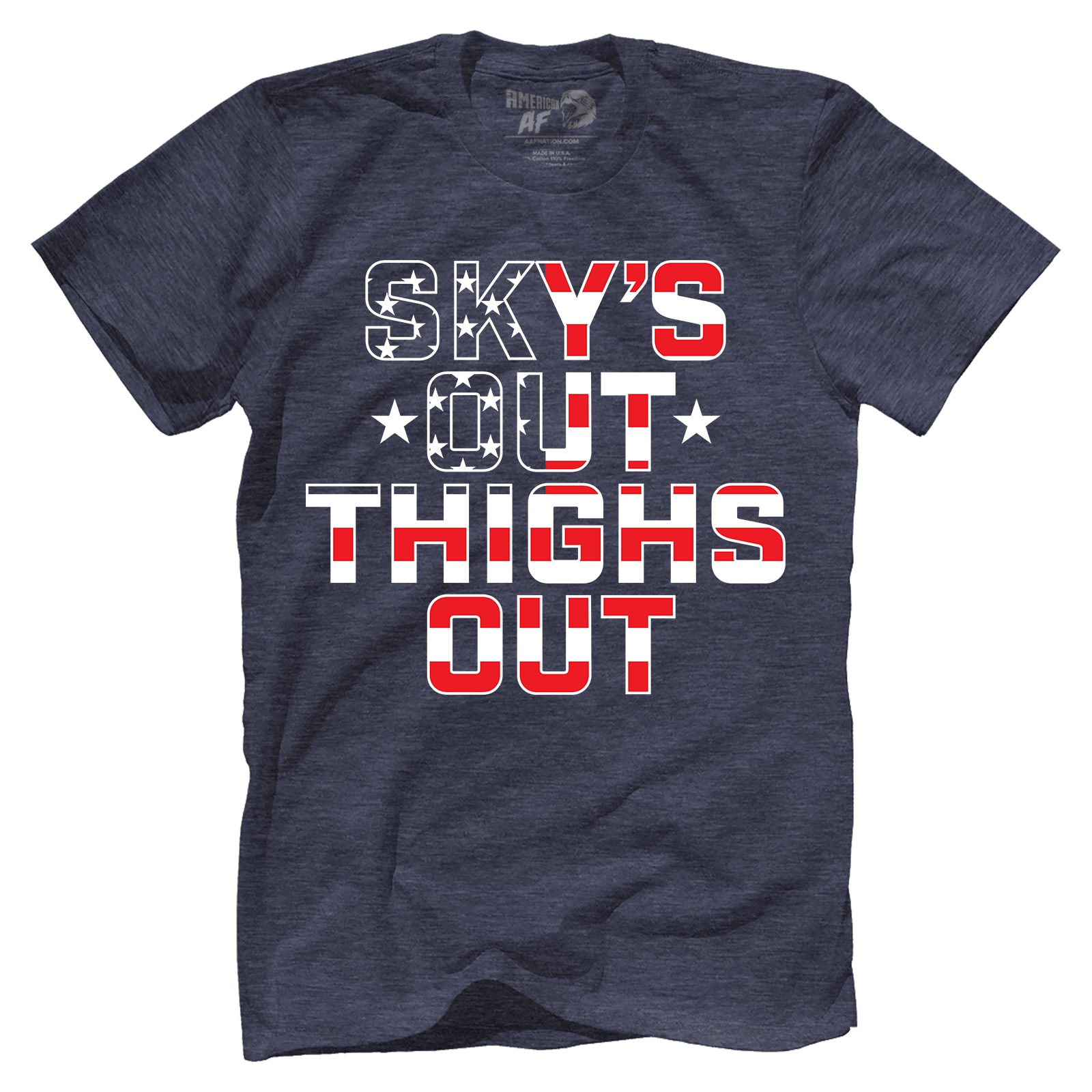 T-shirt Sky’s Out, Thighs Out