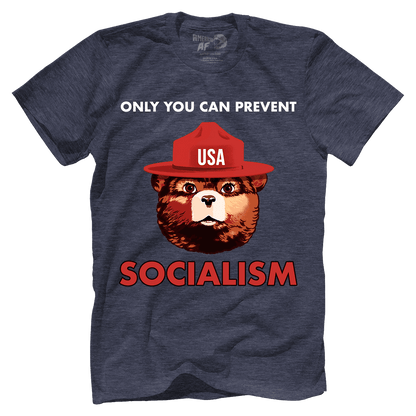 T-shirt Premium Mens Triblend Shirt / Navy / S USA Bear