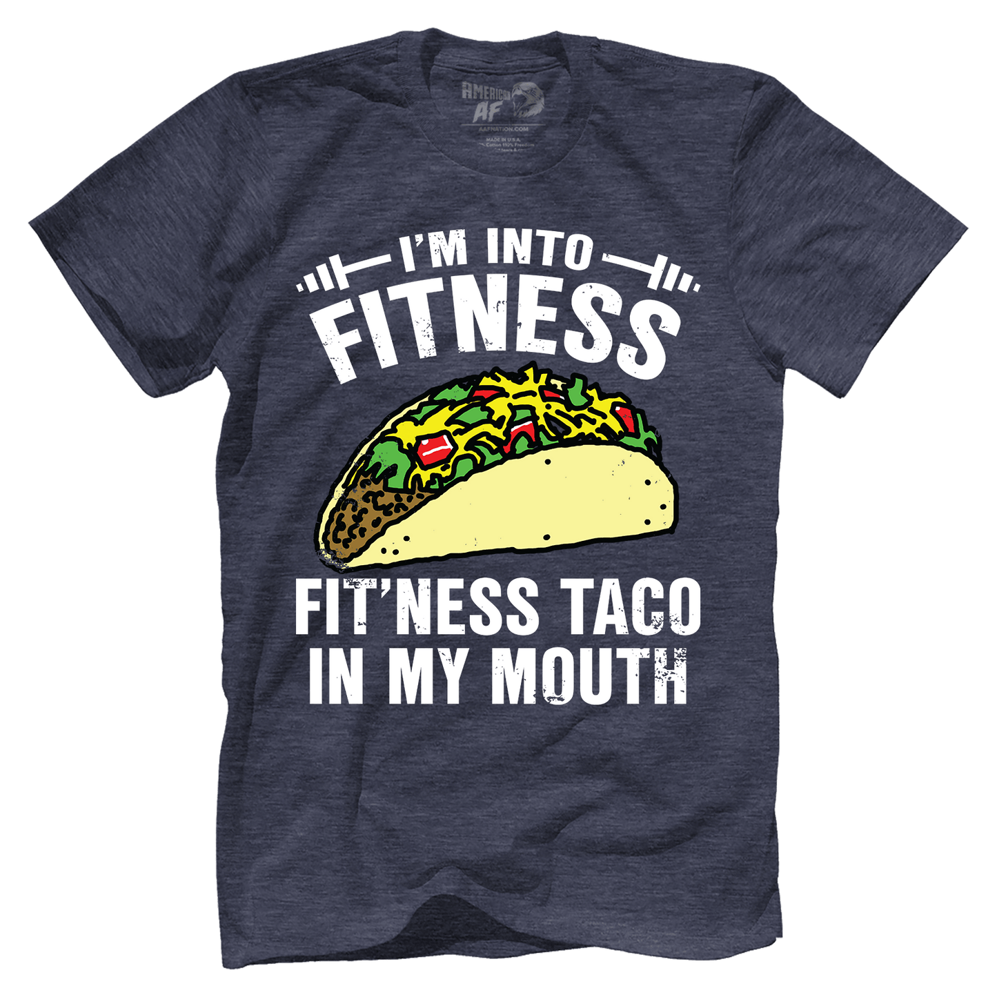 T-shirt Premium Mens Triblend Shirt / Navy / S Fitness Taco