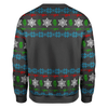 Raglan Don't Tread On Me Christmas Sweater