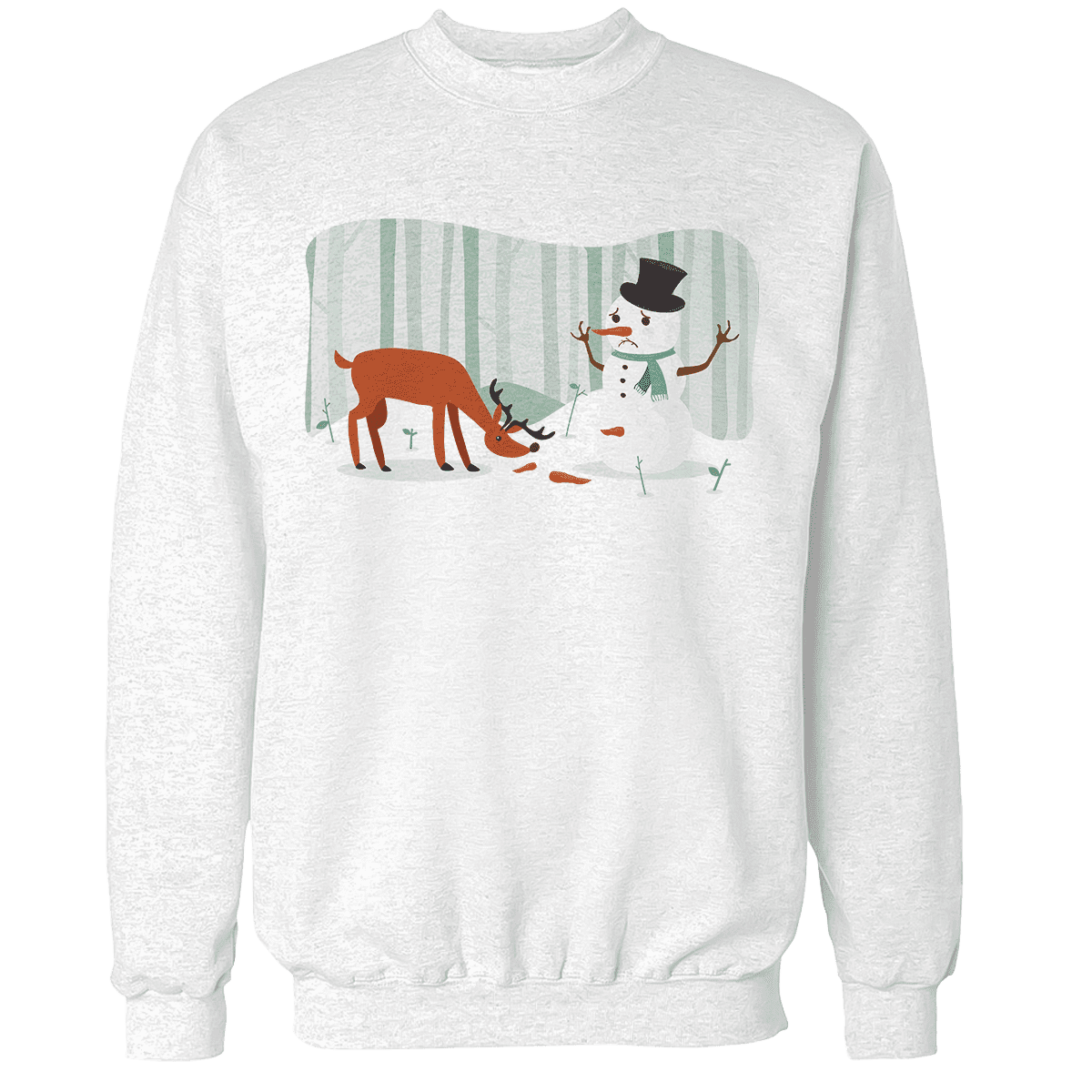 Raglan Premium Sweatshirt / White / S Not my Carrot Please