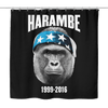 Harambe Shower Curtain