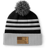 Rifle Flag Leather Patch Beanie