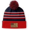 Rifle Flag Leather Patch Beanie
