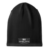 Red, White, and Better Than You Black Patch Beanie