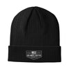 Red, White, and Better Than You Black Patch Beanie