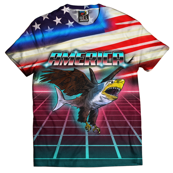 Retro Eagle Shark