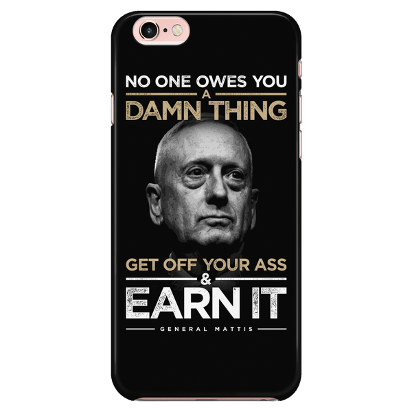 No One Owes You - Mattis - Phone case