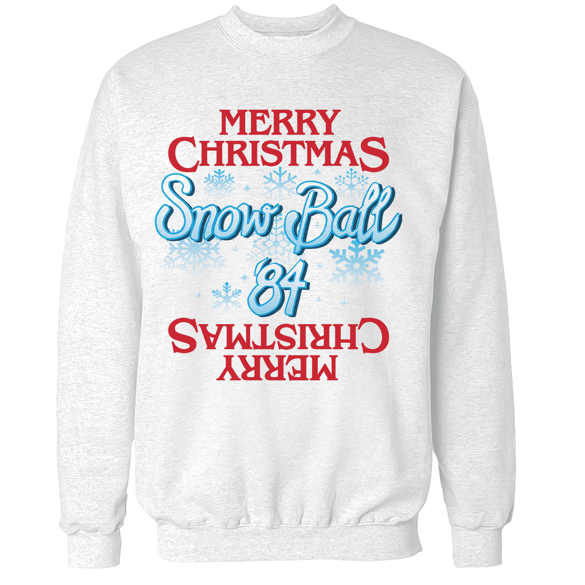 Raglan Premium Sweatshirt / White / S Snow Ball '84 V2