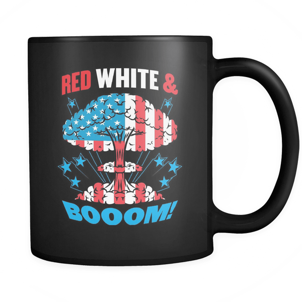Red, White, and Boom - Coffee Mug