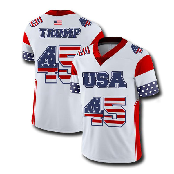 Trump #45 Football Jersey