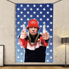 Trump LL Cool J - Flag