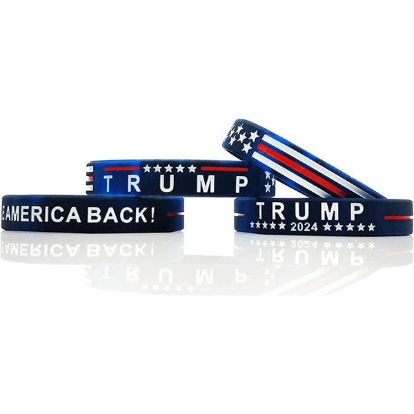 Trump Wristbands 4 Pcs