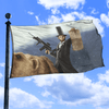 Abe Lincoln The Emancipator (Zoom) - Flag