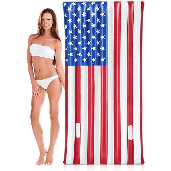 American Flag Pool Float
