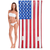 American Flag Pool Float