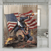 Bill Clinton Slayer In Chief - Shower Curtain