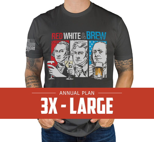 Mens 3XL - Annual
