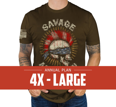 Mens 4XL - Annual