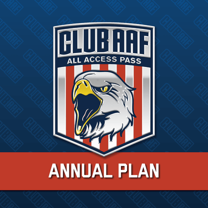 Access Pass Club AAF All Access Pass: Annual Plan