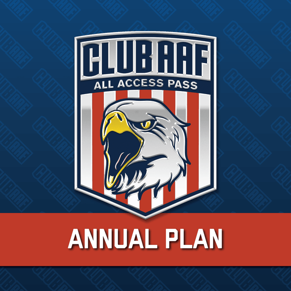 Club AAF All Access Pass: Annual Plan