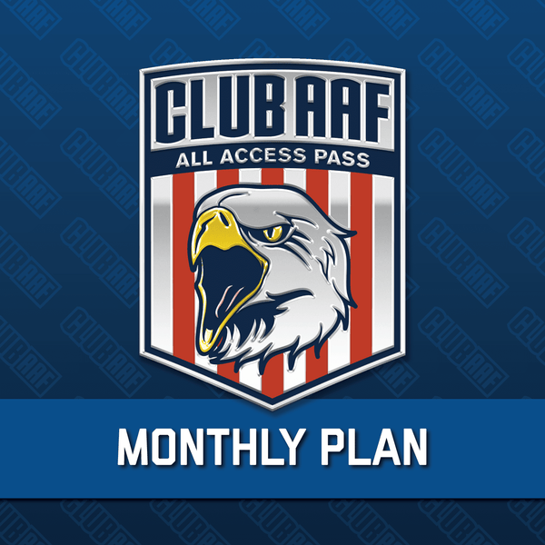 Club AAF All Access Pass: Monthly Plan