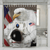 Eagle Astronaut - Shower Curtain