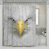 Eagle Face - Shower Curtain