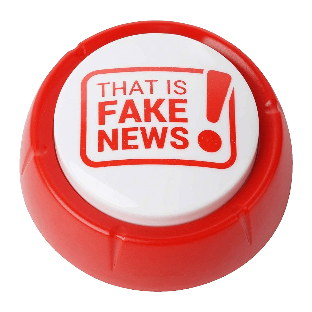 Donald Trump Fake News Button - 11 Fake News Quotes in Real Voice - Batteries Included