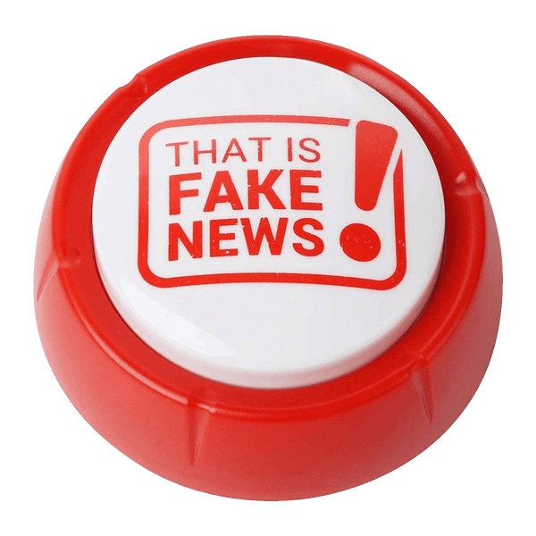Donald Trump Fake News Button - 11 Fake News Quotes In Real Voice -  Batteries Included