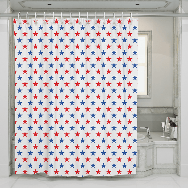 Freedom Stars - Shower Curtain