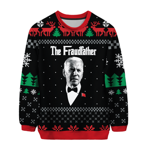 The Fraudfather Christmas Sweater
