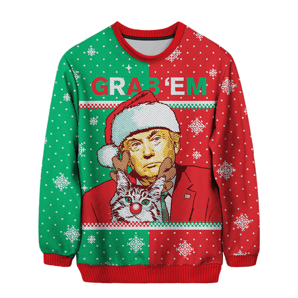 Grab 'em Christmas Sweater