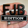 Gear Sticker Decal FJB Edition Truck 3D Letter Badge Sticker Decal - 2 Pcs