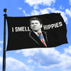 I Smell Hippies - Flag