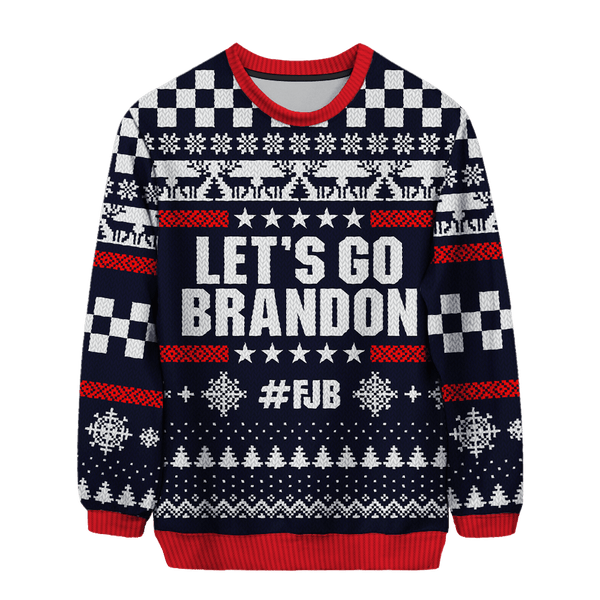 AK: Let's Go Brandon Christmas Sweater