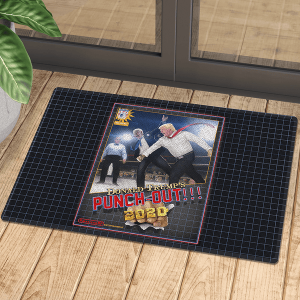 Punch Out Doormat