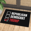 Republican Democrat Trump Doormat
