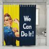 Rosie the Riveter - Shower Curtain