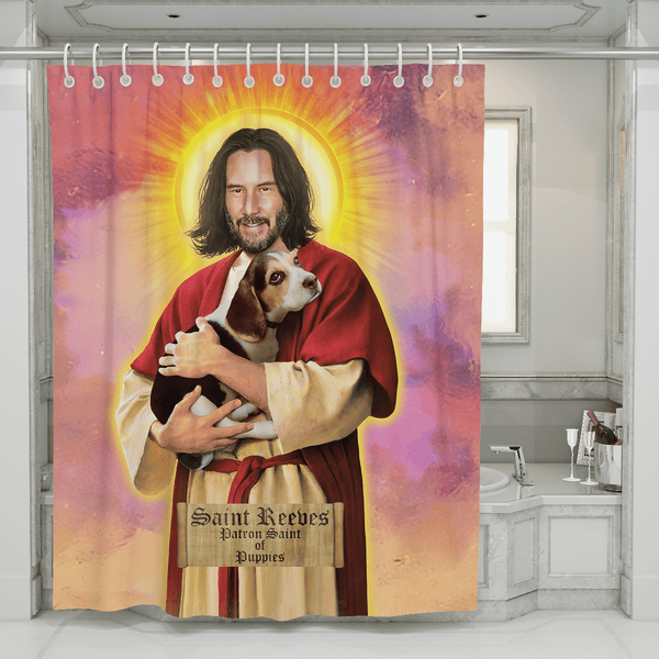 Saint Reeves - Shower Curtain