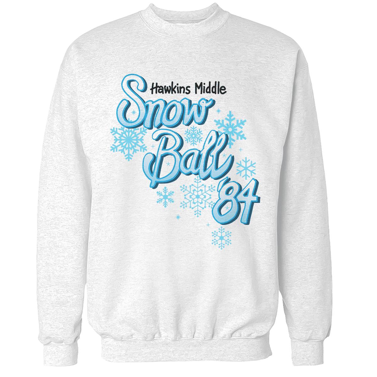 Raglan Premium Sweatshirt / White / S Snow Ball '84 V1