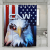 Terminator Eagle - Shower Curtain