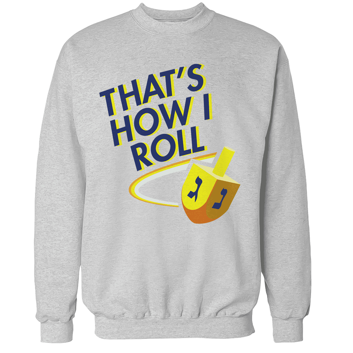 Raglan Premium Sweatshirt / Heather Gray / S That's How I Roll