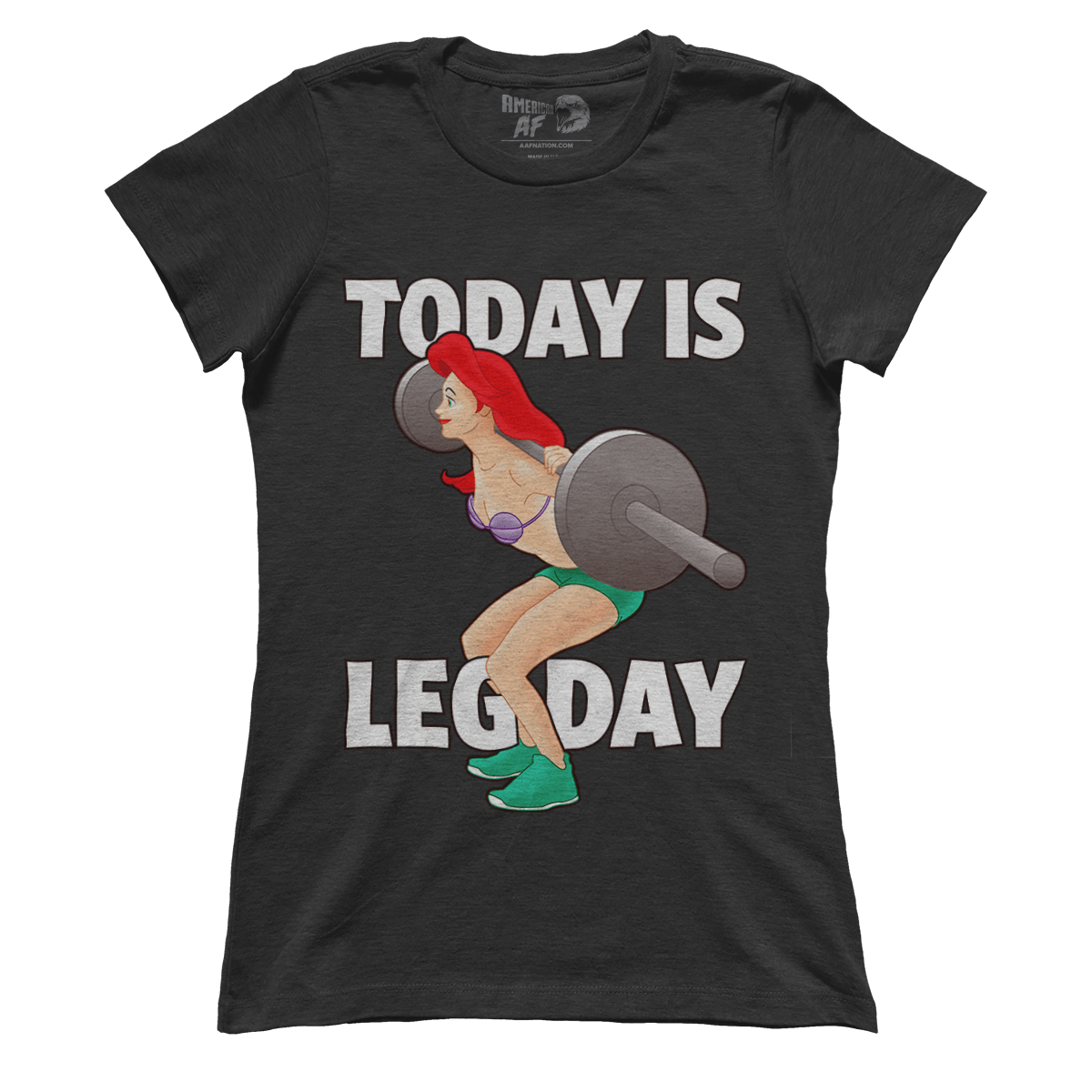 T-shirt Premium Ladies Tee / Black / S Today Is Leg Day (Ladies)
