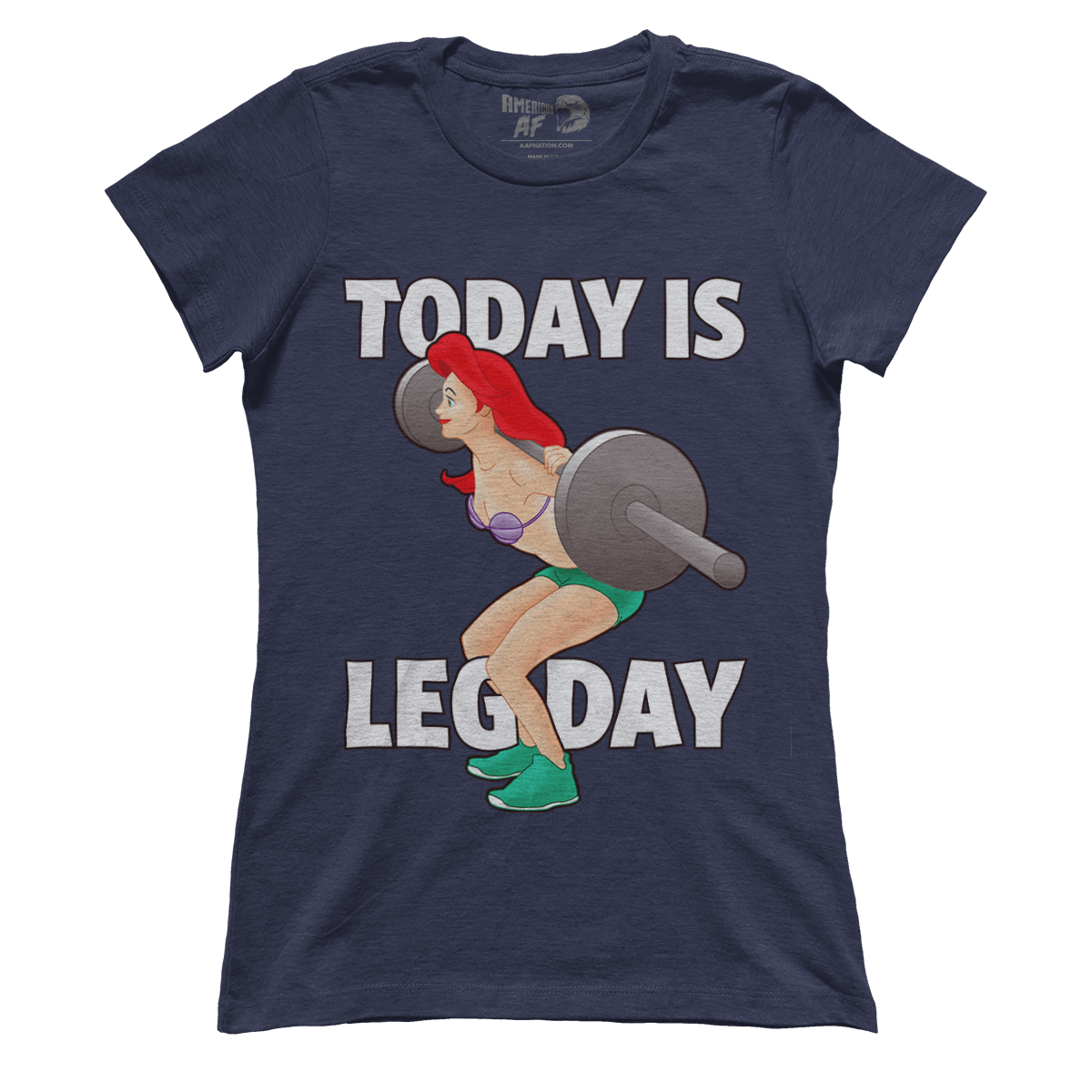 T-shirt Premium Ladies Tee / Navy / S Today Is Leg Day (Ladies)