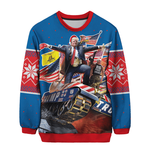 Trump Tank 2 Christmas Sweater