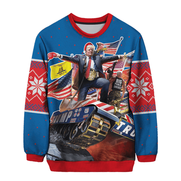 Trump Tank 2 Christmas Sweater