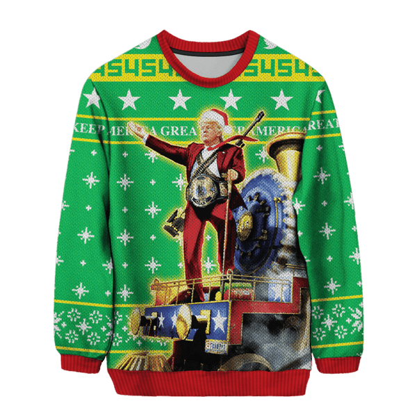Trumptrain Christmas Sweater