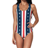 Star Spangled Hammered Swimsuit